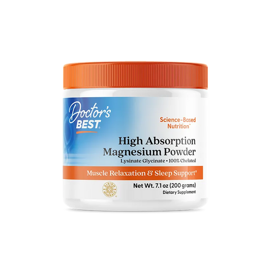 Doctor's Best High Absorption Magnesium Powder, 7.1 oz (200 g)