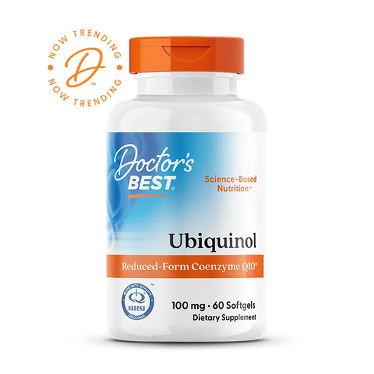 Doctor's Best Ubiquinol with Kaneka, 100 mg, 60 Softgels