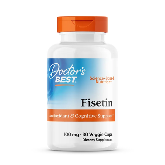 Doctor's Best Fisetin with Novusetin, 100 mg, 30 Veggie Caps