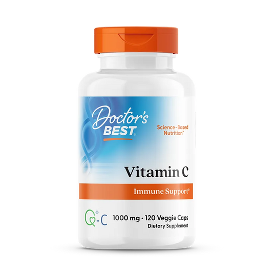 Doctor's Best Vitamin C with Q-C, 1,000 mg, 120 Veggie Caps