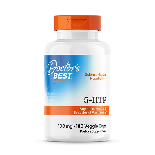 Doctor's Best 5-HTP, 100 mg, 180 Veggie Caps