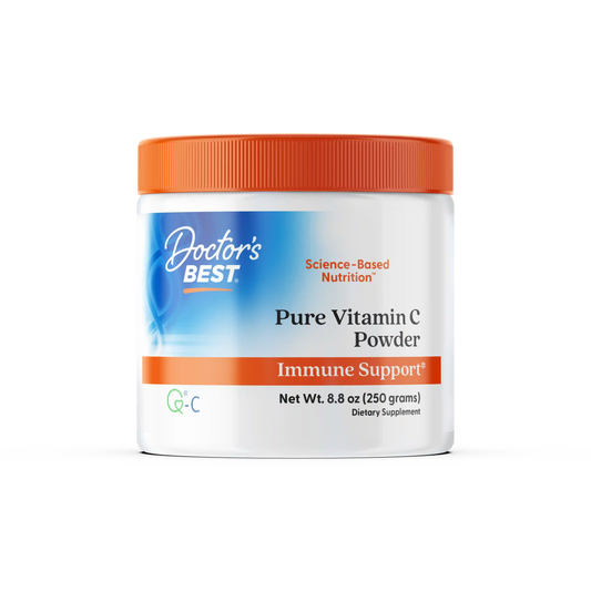 Doctor's Best Pure Vitamin C Powder with Q-C, 8.8 oz (250 g)